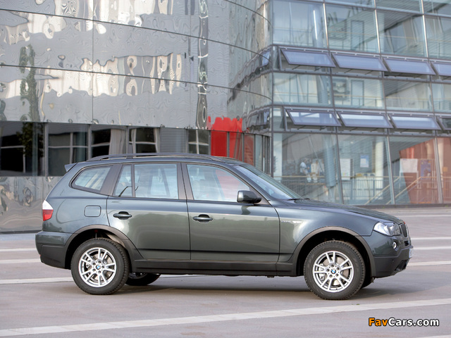 Pictures of BMW X3 2.0d (E83) 2007–10 (640 x 480)