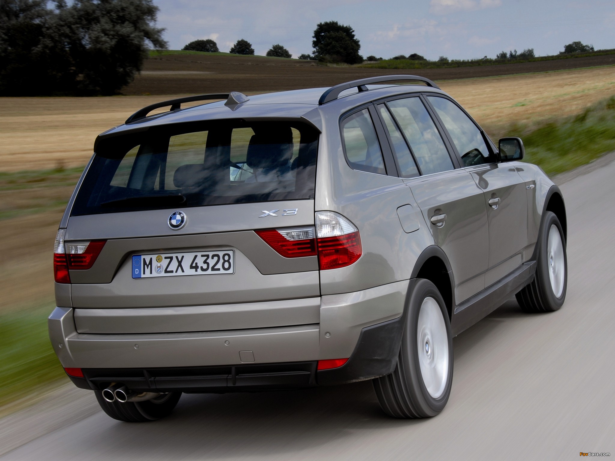 Pictures of BMW X3 3.0si (E83) 2007–10 (2048 x 1536)