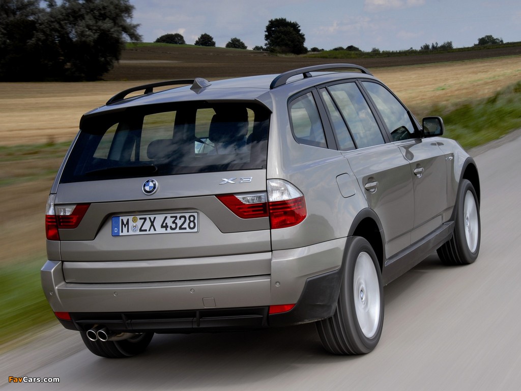 Pictures of BMW X3 3.0si (E83) 2007–10 (1024 x 768)