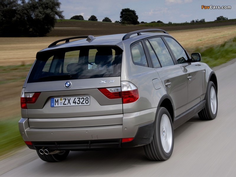 Pictures of BMW X3 3.0si (E83) 2007–10 (800 x 600)