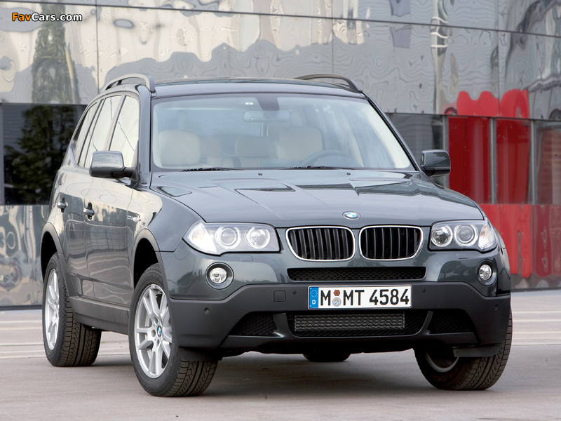 Pictures of BMW X3 2.0d (E83) 2007–10 (800 x 600)