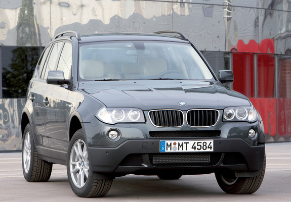 Pictures of BMW X3 2.0d (E83) 2007–10