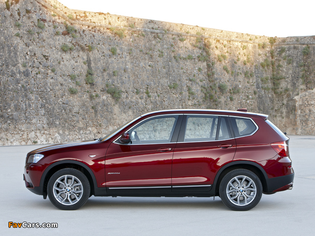 Pictures of BMW X3 xDrive20d (F25) 2010 (640 x 480)