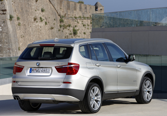 Pictures of BMW X3 xDrive35i (F25) 2010