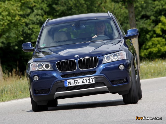 Pictures of BMW X3 xDrive20i (F25) 2011 (640 x 480)