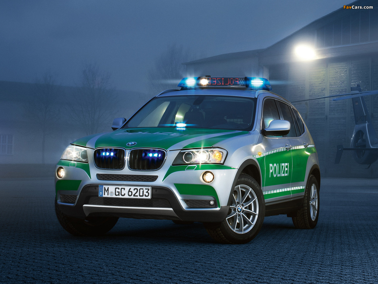 Pictures of BMW X3 Polizei (F25) 2011 (1280 x 960)