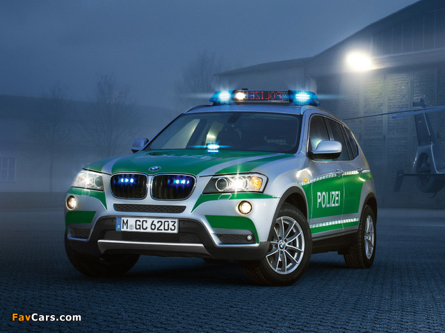 Pictures of BMW X3 Polizei (F25) 2011 (640 x 480)
