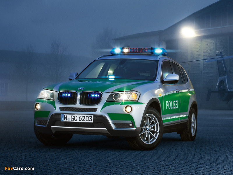 Pictures of BMW X3 Polizei (F25) 2011 (800 x 600)