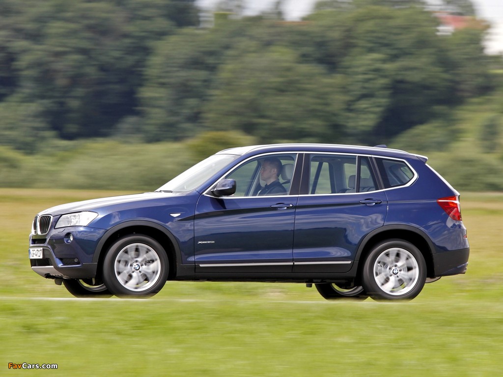 Pictures of BMW X3 xDrive20i (F25) 2011 (1024 x 768)