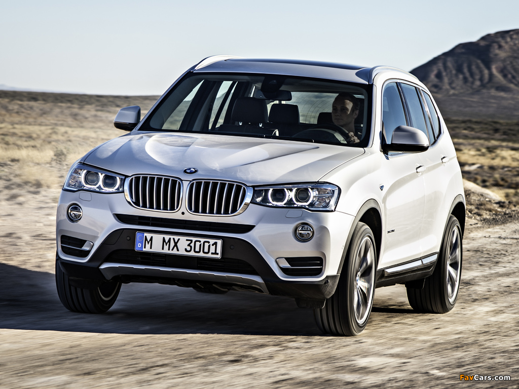Pictures of BMW X3 xDrive20d (F25) 2014 (1024 x 768)