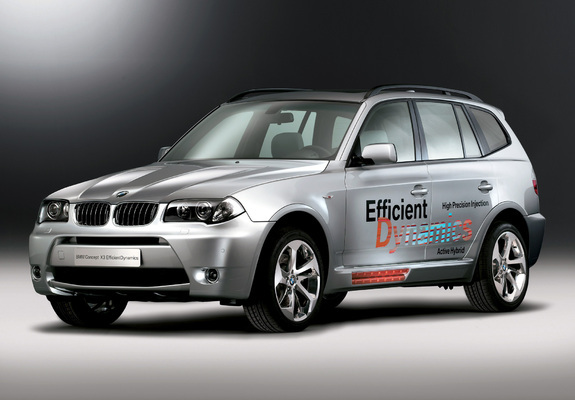 BMW X3 Efficient Dynamics Concept (E83) 2005 wallpapers