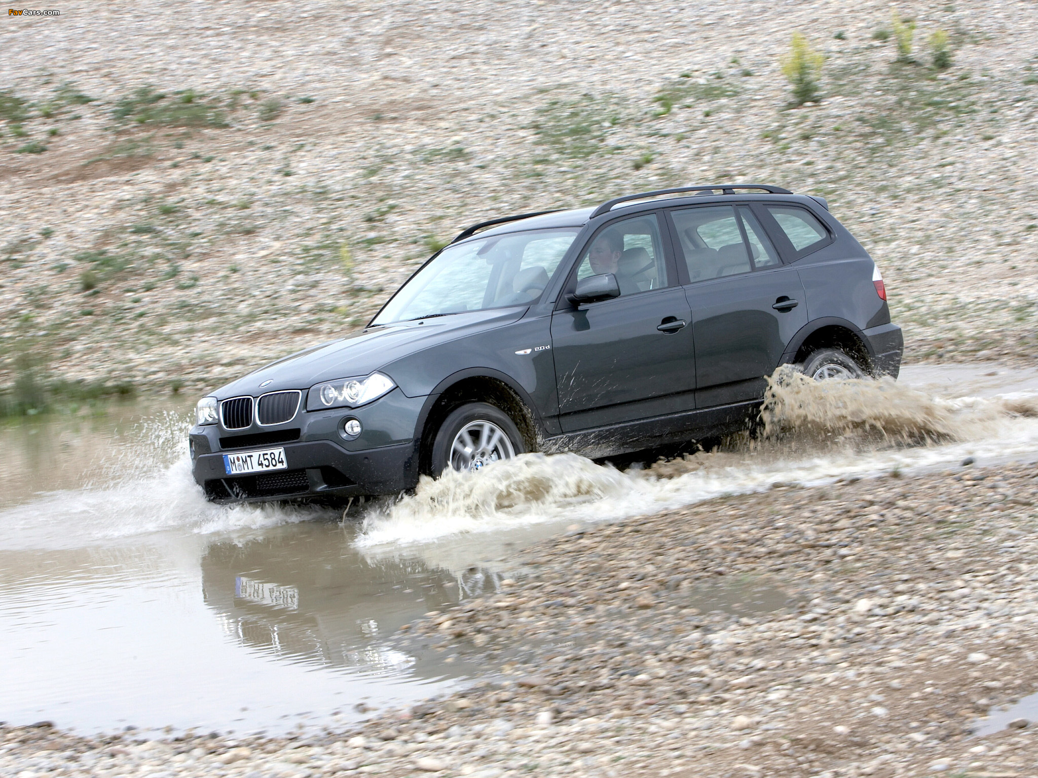 BMW X3 2.0d (E83) 2007–10 wallpapers (2048 x 1536)