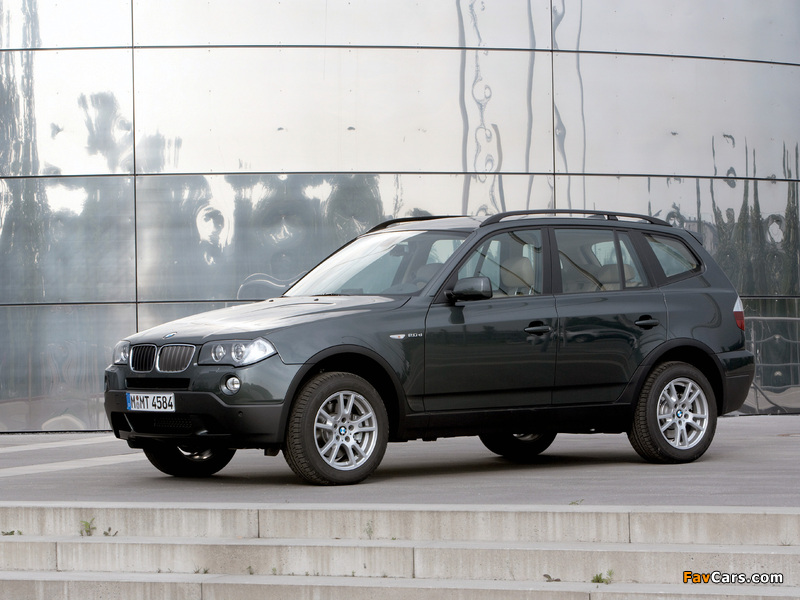 BMW X3 2.0d (E83) 2007–10 wallpapers (800 x 600)