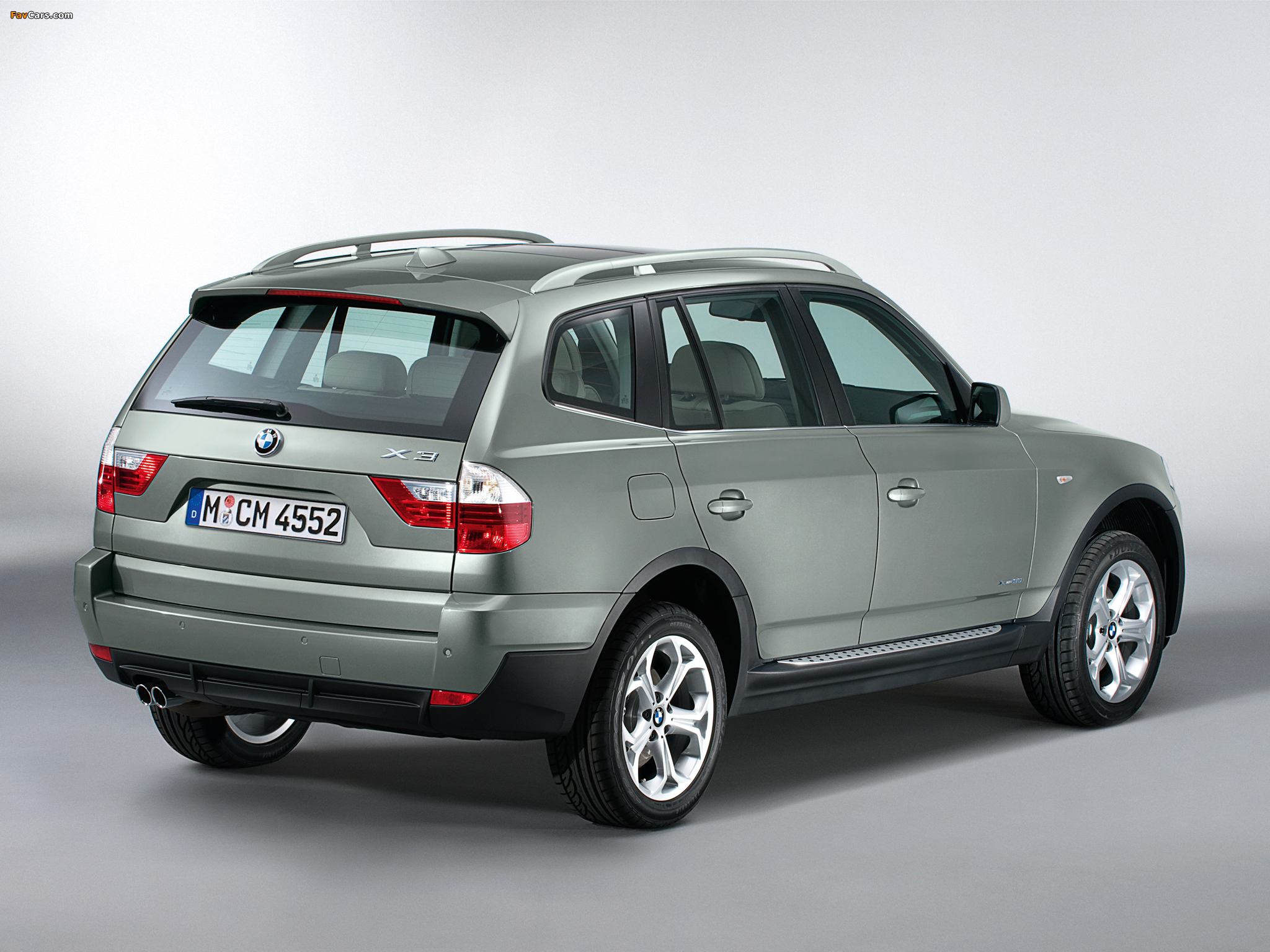 BMW X3 xDrive30i Exclusive Edition (E83) 2008 wallpapers (2048 x 1536)