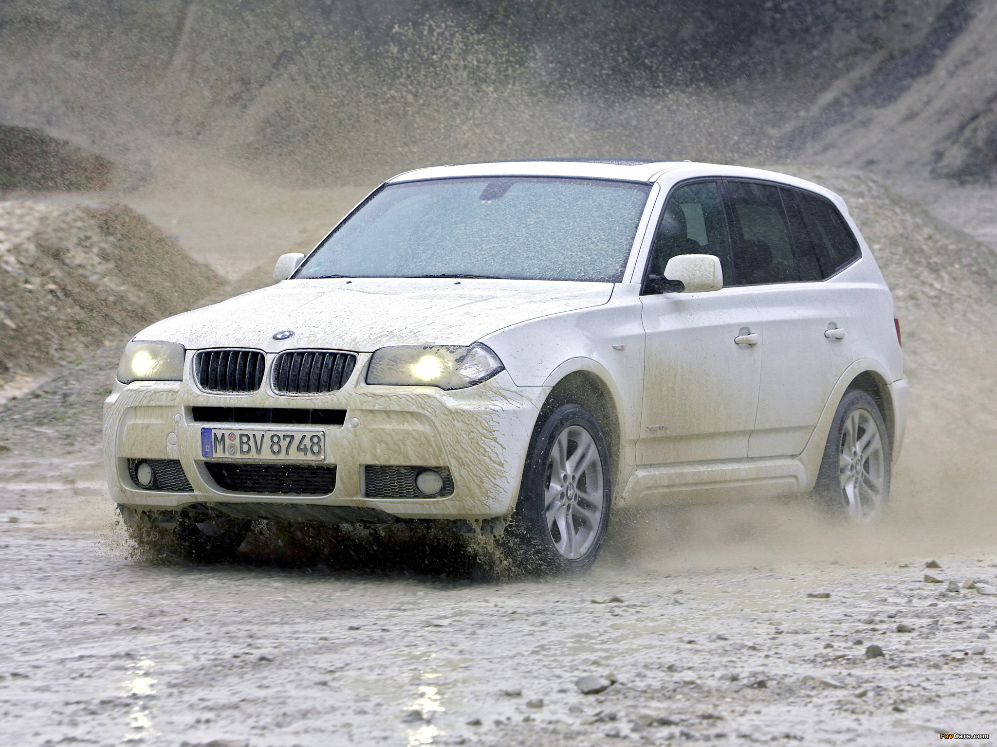 BMW X3 xDrive18d (E83) 2009–10 wallpapers (2048 x 1536)