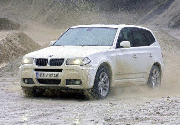 BMW X3 xDrive18d (E83) 2009–10 wallpapers