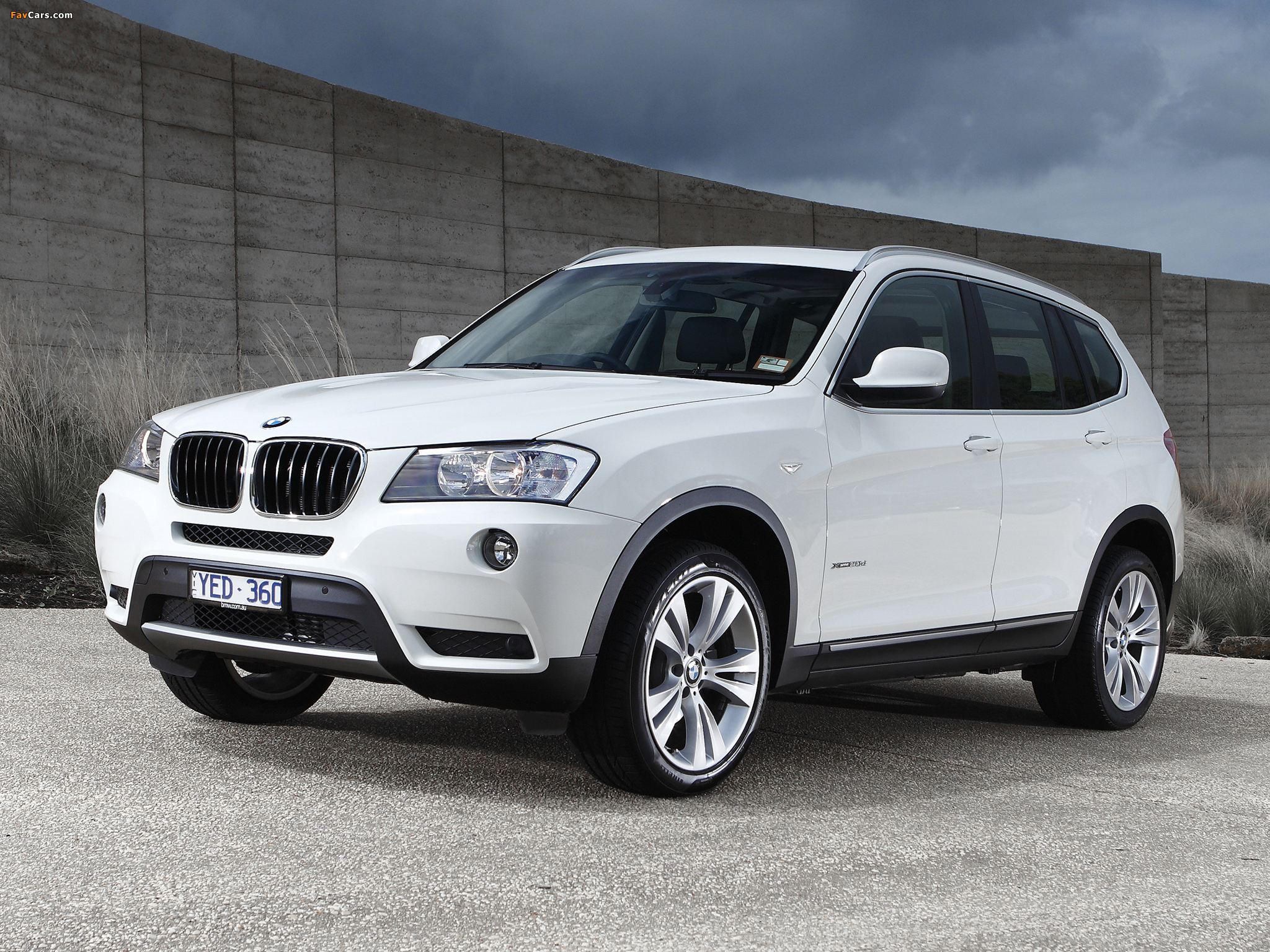 BMW X3 xDrive20d AU-spec (F25) 2010 wallpapers (2048 x 1536)