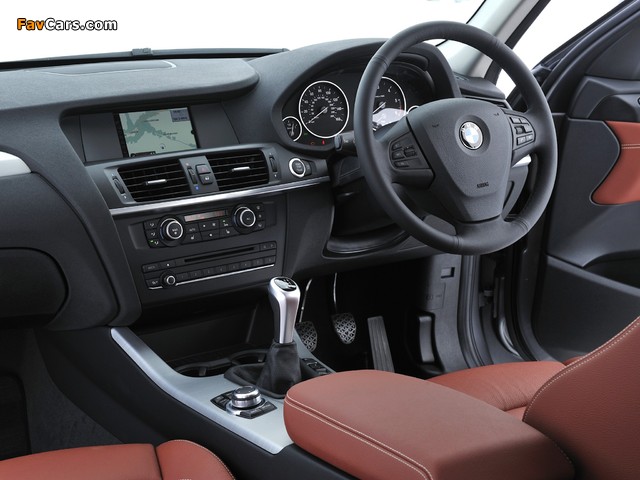 BMW X3 xDrive20d UK-spec (F25) 2010 wallpapers (640 x 480)