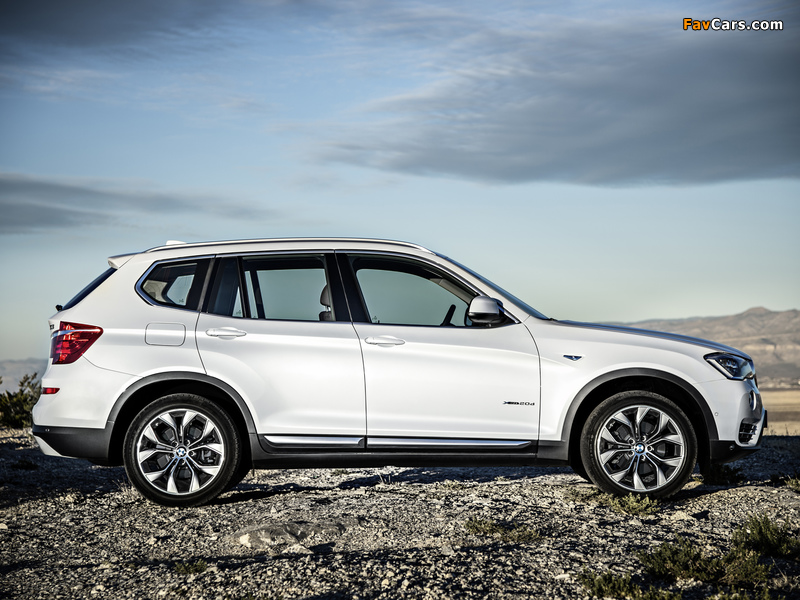 BMW X3 xDrive20d (F25) 2014 wallpapers (800 x 600)