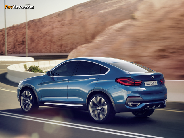 BMW Concept X4 (F26) 2013 pictures (640 x 480)
