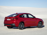 BMW X4 xDrive35i M Sports Package (F26) 2014 images