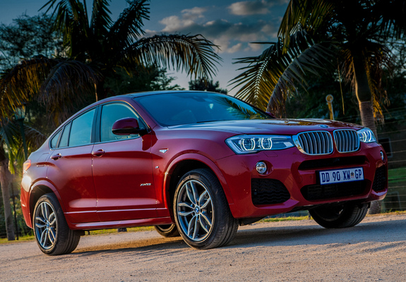 BMW X4 xDrive35i M Sports Package ZA-spec (F26) 2014 images