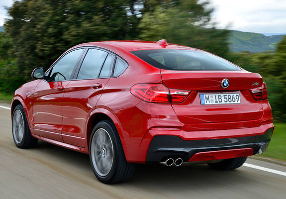BMW X4 xDrive35i M Sports Package (F26) 2014 images