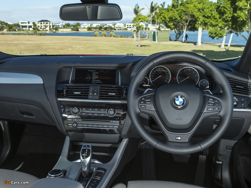 BMW X4 xDrive35i M Sports Package AU-spec (F26) 2014 photos (1024 x 768)