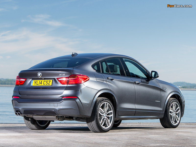 BMW X4 xDrive30d M Sports Package UK-spec (F26) 2014 photos (800 x 600)