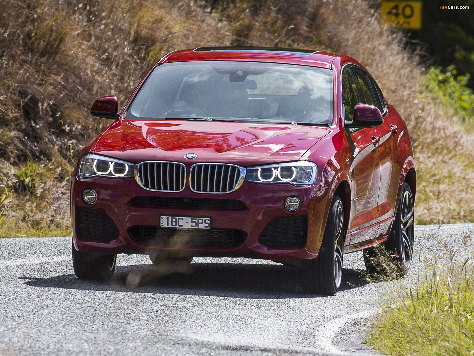 BMW X4 xDrive35i M Sports Package AU-spec (F26) 2014 photos (1600 x 1200)