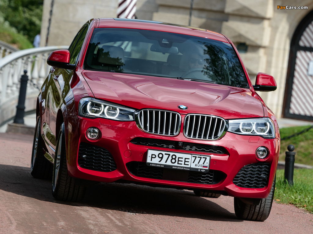 BMW X4 xDrive30d M Sports Package (F26) 2014 pictures (1024 x 768)