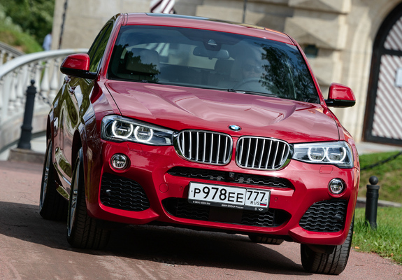 BMW X4 xDrive30d M Sports Package (F26) 2014 pictures