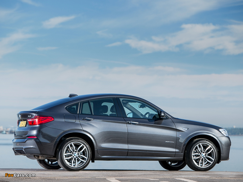 BMW X4 xDrive30d M Sports Package UK-spec (F26) 2014 pictures (800 x 600)