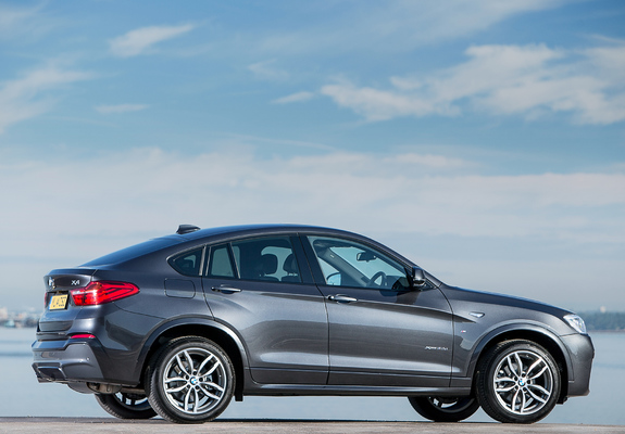BMW X4 xDrive30d M Sports Package UK-spec (F26) 2014 pictures