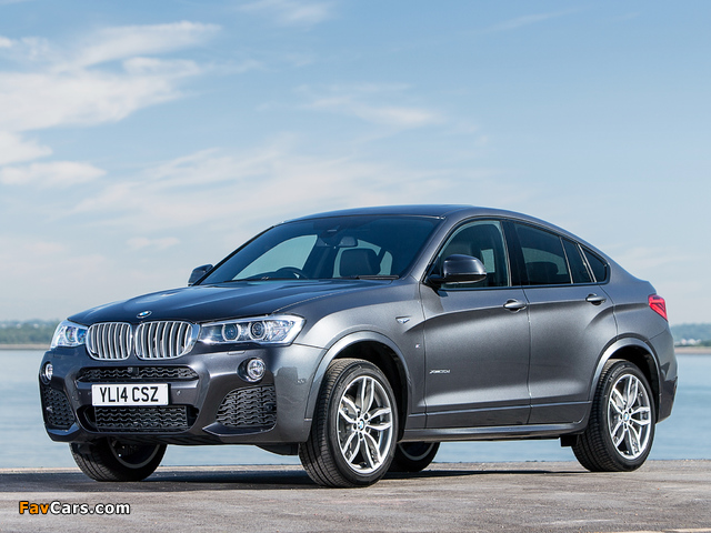 BMW X4 xDrive30d M Sports Package UK-spec (F26) 2014 pictures (640 x 480)