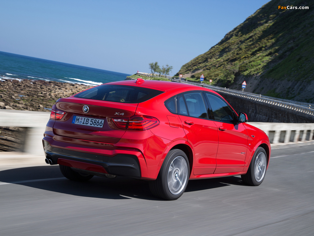BMW X4 xDrive35i M Sports Package (F26) 2014 pictures (1024 x 768)