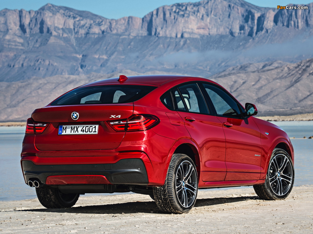 BMW X4 xDrive35i M Sports Package (F26) 2014 pictures (1024 x 768)
