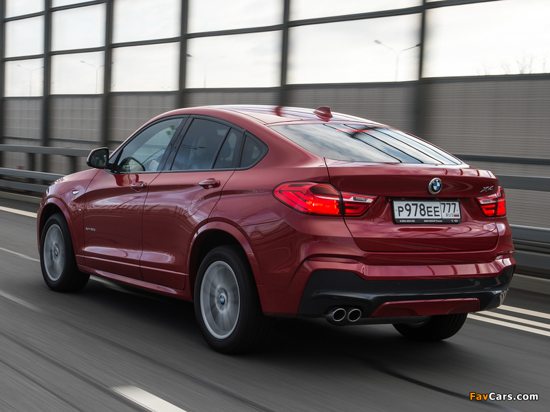 BMW X4 xDrive30d M Sports Package (F26) 2014 wallpapers (800 x 600)