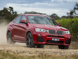 BMW X4 xDrive35i M Sports Package AU-spec (F26) 2014 wallpapers