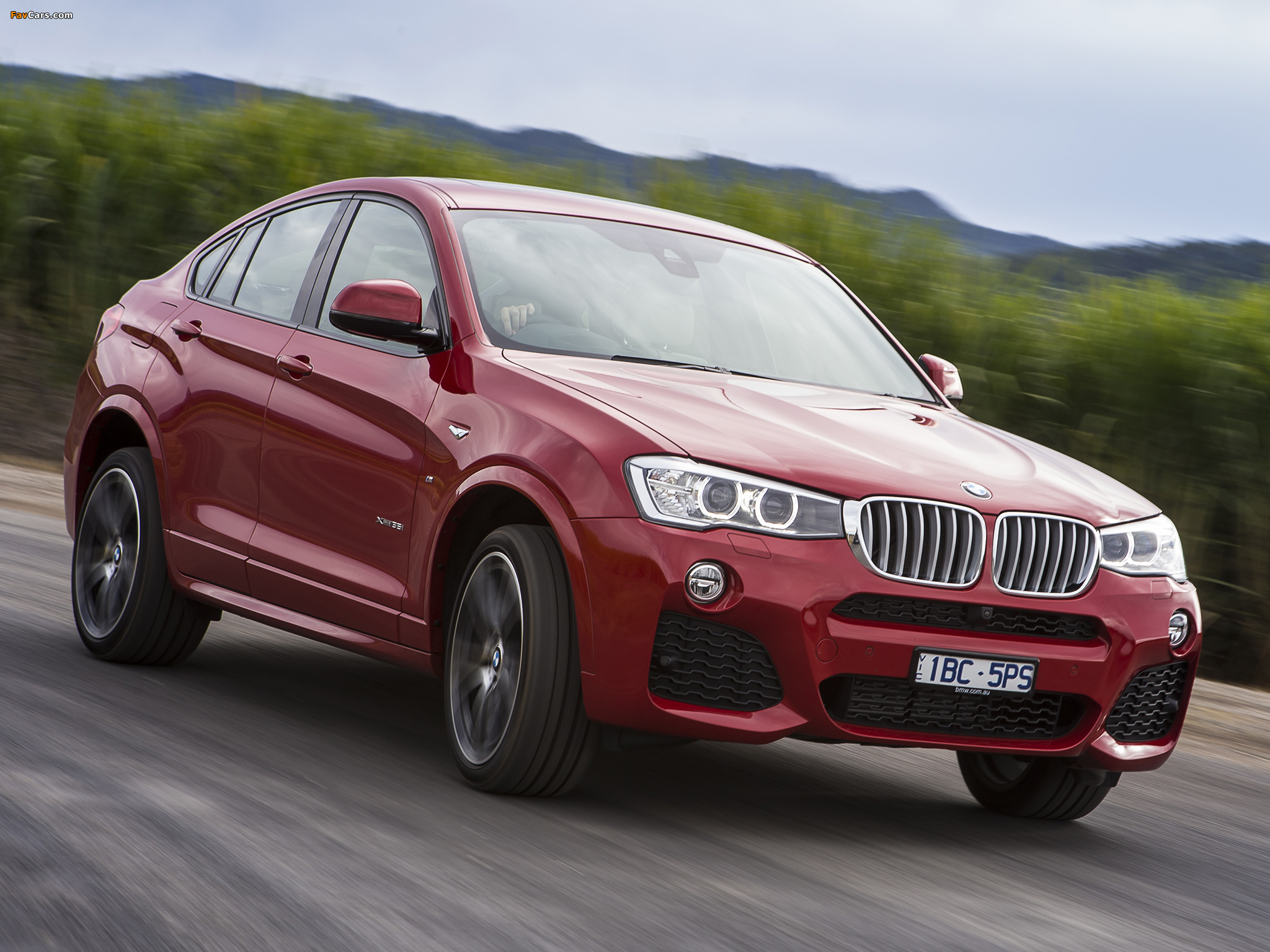 BMW X4 xDrive35i M Sports Package AU-spec (F26) 2014 wallpapers (2048 x 1536)