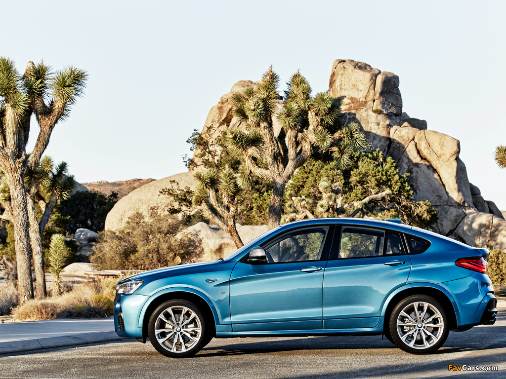 BMW X4 M40i (F26) 2015 pictures (1024 x 768)