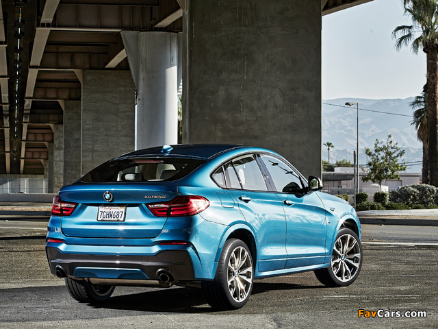BMW X4 M40i (F26) 2015 pictures (640 x 480)