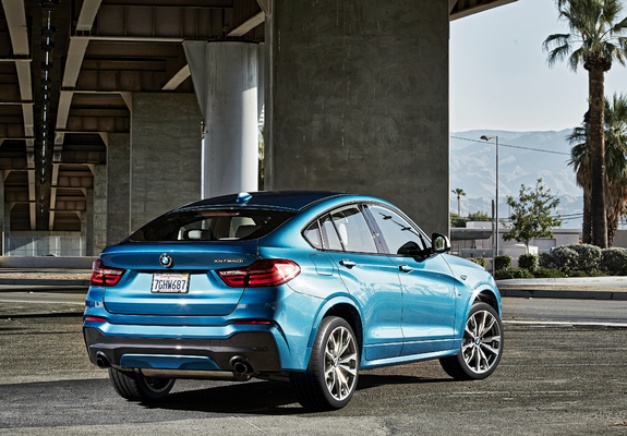 BMW X4 M40i (F26) 2015 pictures