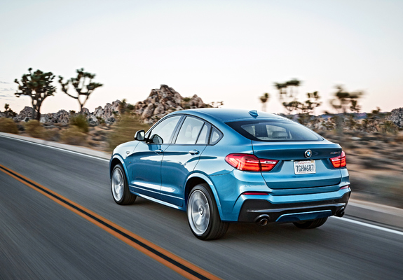 BMW X4 M40i (F26) 2015 wallpapers