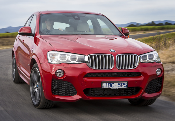 Images of BMW X4 xDrive35i M Sports Package AU-spec (F26) 2014