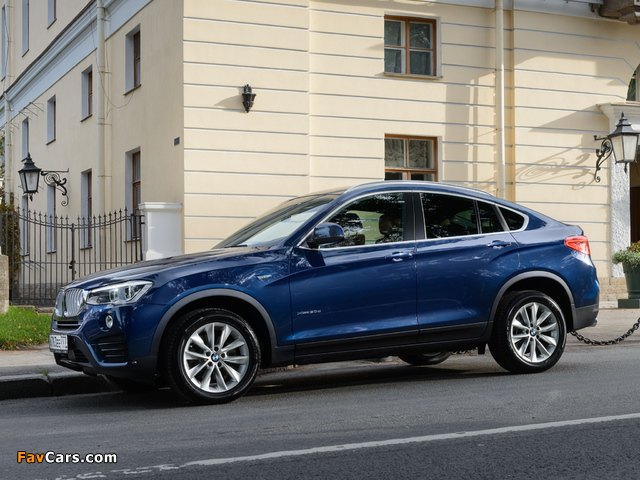 Images of BMW X4 xDrive30d (F26) 2014 (640 x 480)
