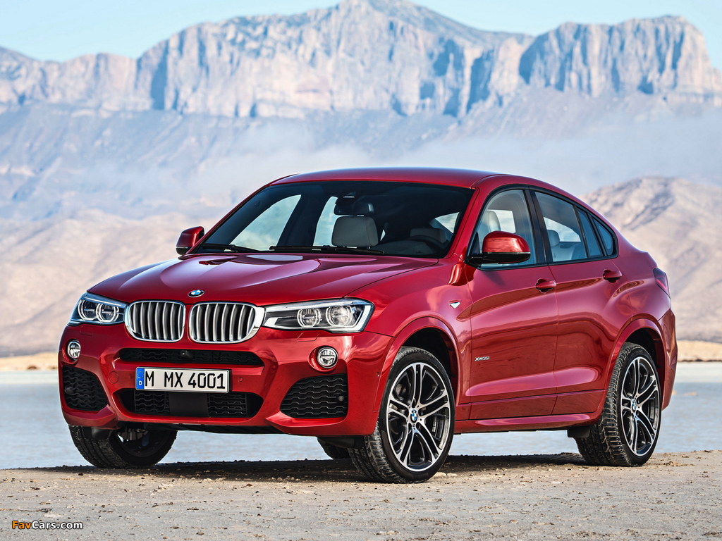 Images of BMW X4 xDrive35i M Sports Package (F26) 2014 (1024 x 768)
