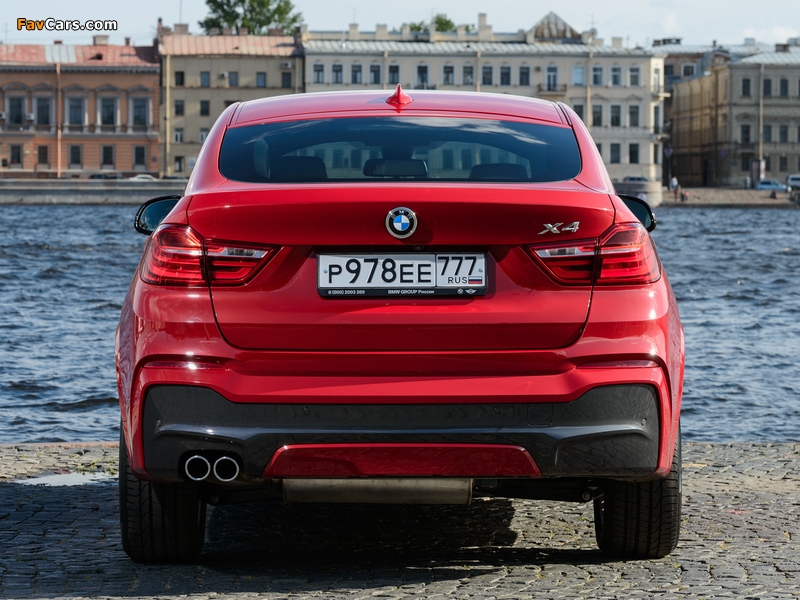 Images of BMW X4 xDrive30d M Sports Package (F26) 2014 (800 x 600)