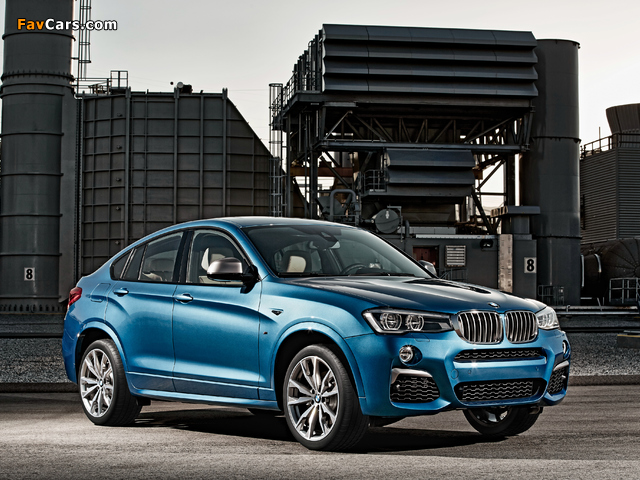 Images of BMW X4 M40i (F26) 2015 (640 x 480)