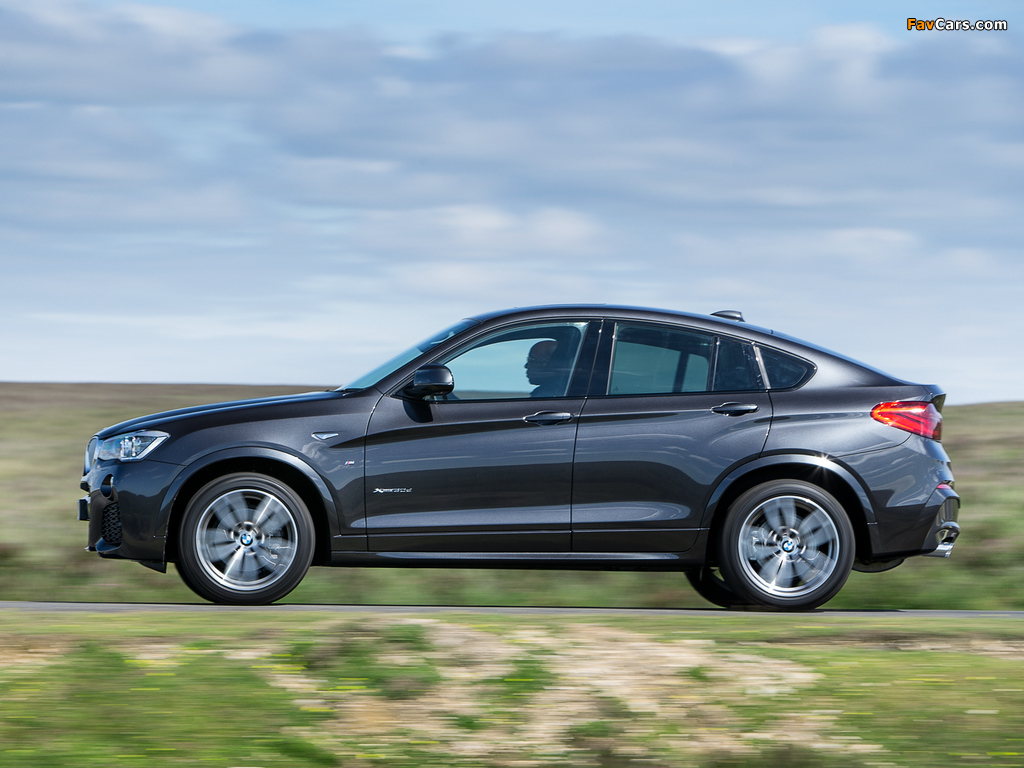 Photos of BMW X4 xDrive30d M Sports Package UK-spec (F26) 2014 (1024 x 768)